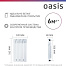 Радиатор  80/500 Bimetal  4 секц OASIS 