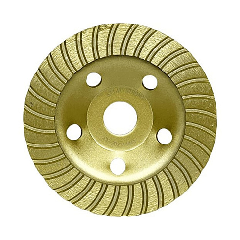 Чашка алмазная по бетону 125мм Turbo Segment (черный) (СТД-14800125)