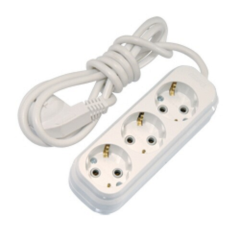 Удл.3*1,5м с/з 16А У03  IEK WYP10-16-03-01-Z-17