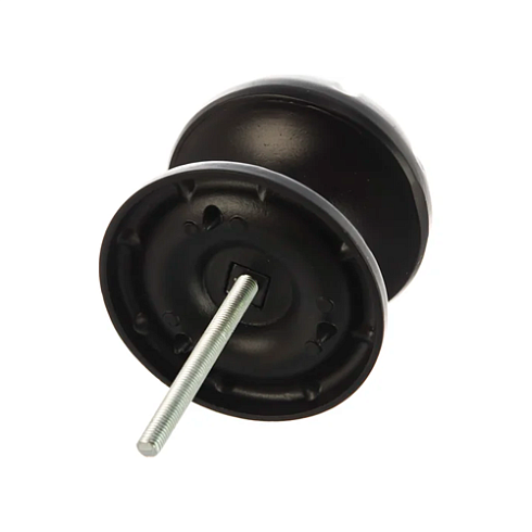 Ручка -кнопка дверная 16 черная (6131)