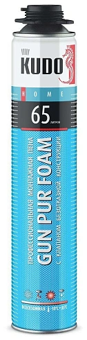 Пена монтажная KUDO Профи 1л. Home 65 всесезонная (46424)