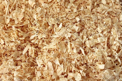 Стружка древесная в мешках