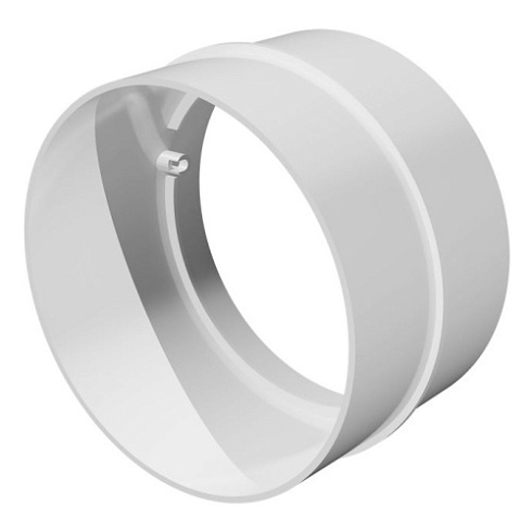 Соединитель пластик круглый D100 (10CКП) (01646)