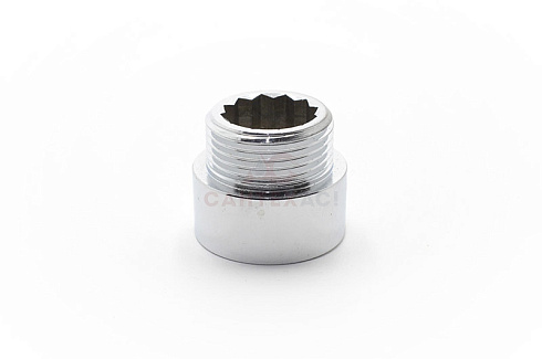 Удлинительная гайка хром 15мм 3/4"