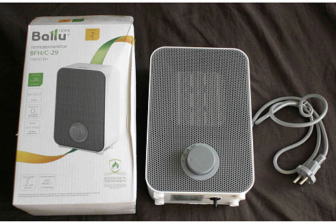 ТЕПЛОВЕНТИЛЯТОР НАСТОЛЬНЫЙ КЕРАМИЧ. 1.5кВт BFH/C-29 Ballu HC-1133344
