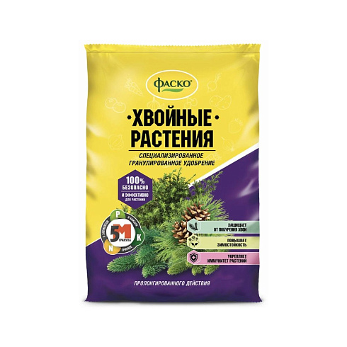Удобрение "Хвойные растения" 1кг (гранул.) ФАСКО (204808) (20)