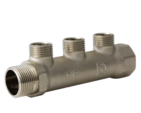 Коллектор без вентиля 3/4 x 3 вых. вн-нар (706Н6605)