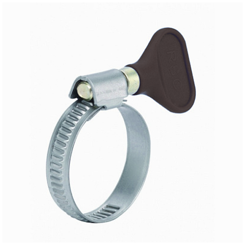 Хомут червячный 10-16 мм ( с ключом)