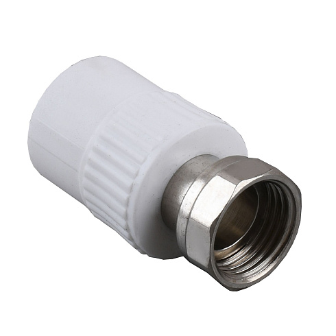 Муфта со вставкой и накид.гайкой PPR - 32 x 1 1/4 (F)