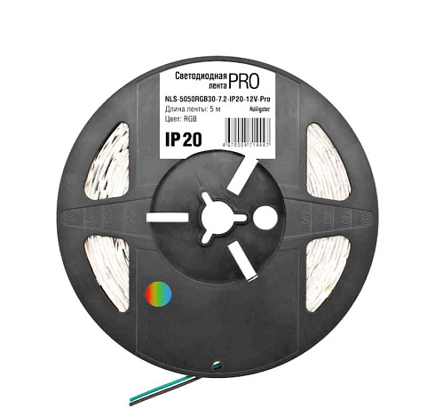 Лента светодиод. Navigator 71 435 Синий без силикона