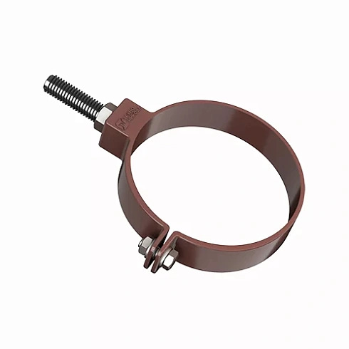 Хомут трубы универсальный L=140мм коричневый, Технониколь