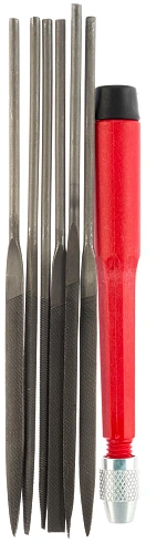 Надфили 140мм, Набор 6 штук в чехле "Зубр Мастер" (16053-Н6)