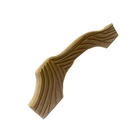 Ручка резная (сучок) Термо