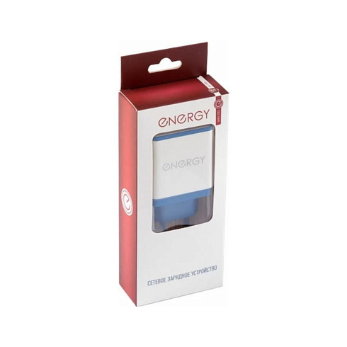 Зарядное устройство USB, 3 гнезда, белый Energy ET-34 (247487)