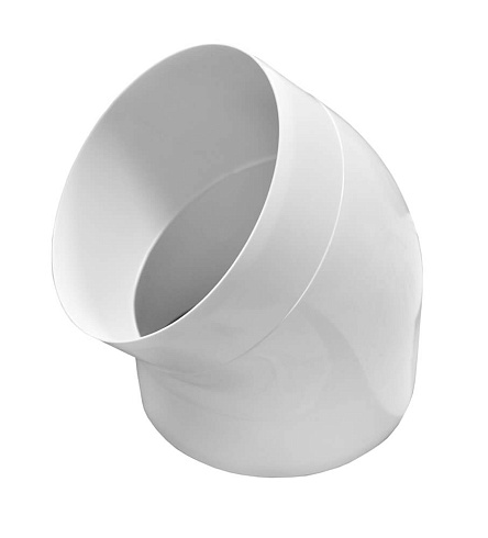 Колено круглое D=100 (10ККП) 45гр. ВР 