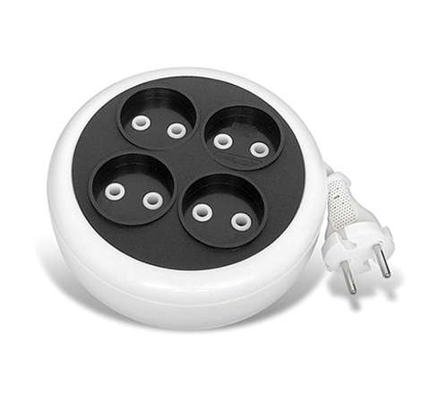 Удл.рулетка 4*5м У6-002 ШВВП 2*0,75 "У" Universal 002-5M