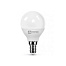 Лампа светодиод. LED-шар-standart 6вт 3000К тепл.бел. Е14 IN HOME (835084) 