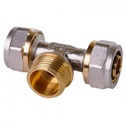 Тройник редукционный М 3/4"х16 (2,0) (наружн)