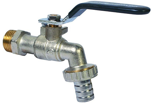 Кран водоразборный со штуцером 3/4 