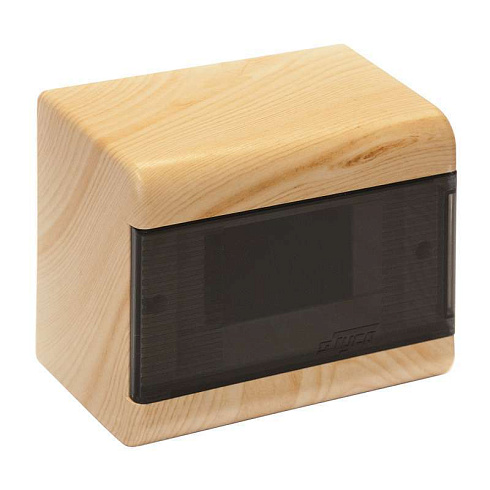 Щиток ОП Тусо 6 мод. с прозр. дв. СОСНА 68026-27М Рувинил