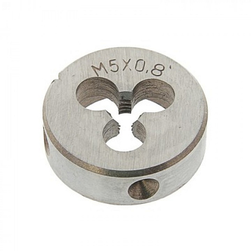 Плашка М 5 х 0,8  9 ХС ТМ* 