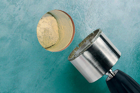 Коронка по стеклу и керамике 105мм СТК-04100105