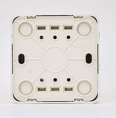 Выкл.1-кл.ОП VIOLA 10А бел.дуб. Lezard 751-5200-100