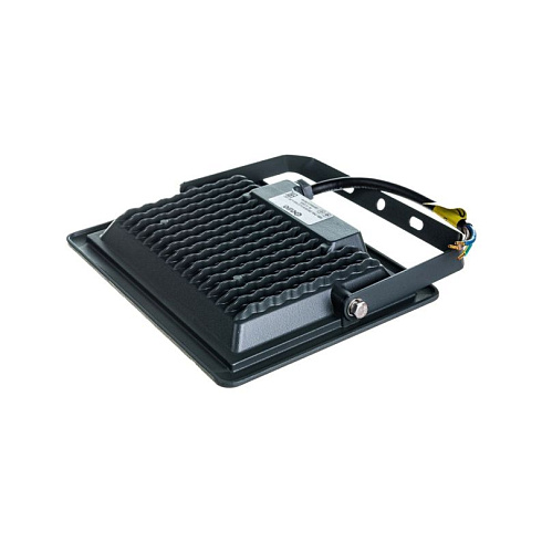 Прожектор светодиод. 20Вт 6500К 1600Лм 121х118х23 IP65 черный СДО-10 GR 230V ФАЗА 5032057