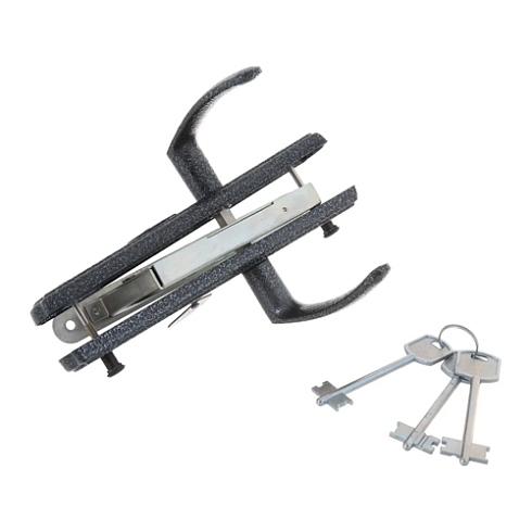 Замок врезной Avers ЗВ9-4-1-4.10 (серебро)