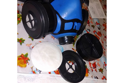 Респиратор "Исток"-400 с двумя сменными фильтрами (207310)