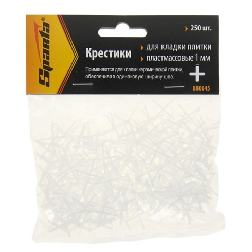 Крестики 1,0мм (уп.250шт) "Sparta" (236549)