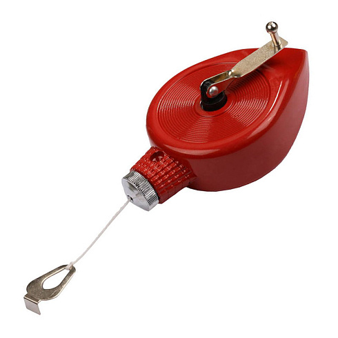 Шнур-отвес STAYER разметочный, корпус металлич., 30м (0637)