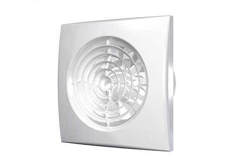 Вентилятор D100 SLIM 4C champagne осевой вытяжной с обрат.клапаном декоритв.