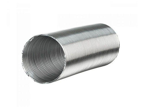 Воздуховод гибкий алюмин. гофрир. L до 3м D130 мм (13ВА)