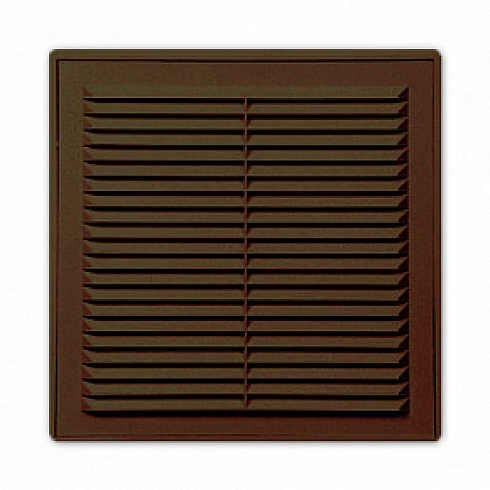 РЕШЕТКА вентиляционная вытяжная АБС 150х150, кор (1515Р кор) (03229)