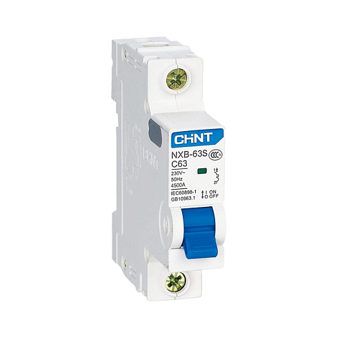 Выкл.авт.мод.1п C 32А 4,5кА NXB-63S CHINT 296713