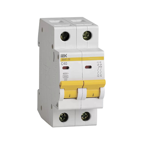 Выкл.авт.мод.2п C 40А ВА 47-29 4,5кА ИЭК