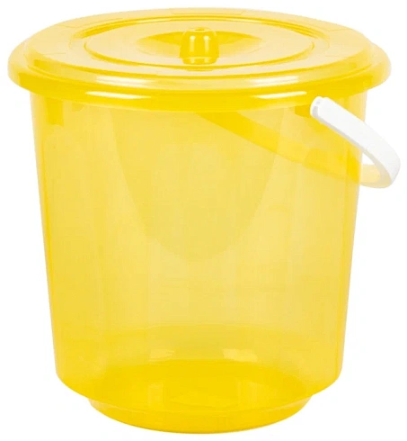 Ведро пласт. 7л с крышкой Хозяюшка "Альтернатива" М1204