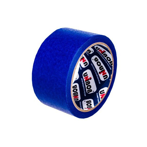 Скотч малярный Профи 50ммх25м для наружных работ, синий "Unibob" (134850)