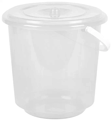 Ведро пласт. 7л с крышкой Хозяюшка "Альтернатива" М1204