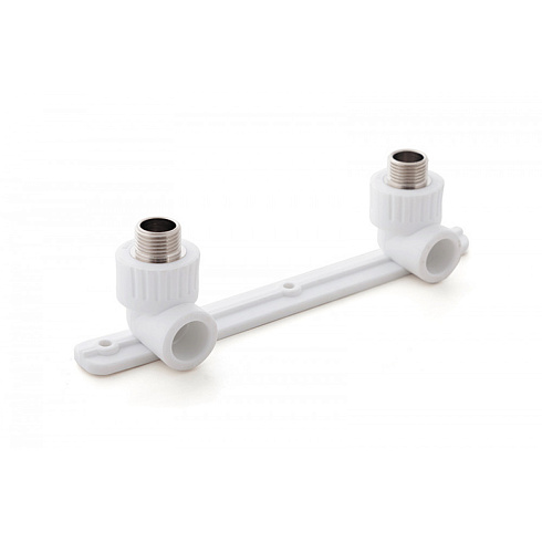 Настенный к-т для смесителей с креплением PPR 20 x 1/2 нар-нар