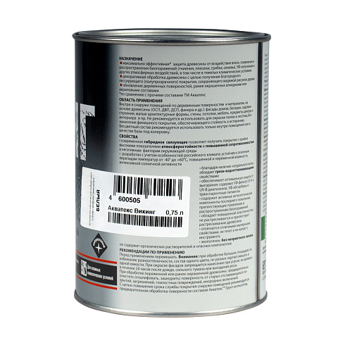 АКВАТЕКС - ВИКИНГ Белый 0,75л (6) Рогнеда