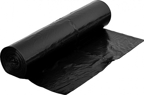 Мешки для мусора черные 180л рулон 10шт "Концепция быта"