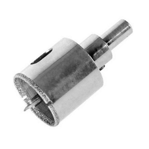 Коронка ЗУБР "ЭКСПЕРТ" алмазная по кафелю, зерно 60, 45мм (29850-45)