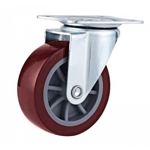 Колесо поворот кр.пластик 50мм (8001050)