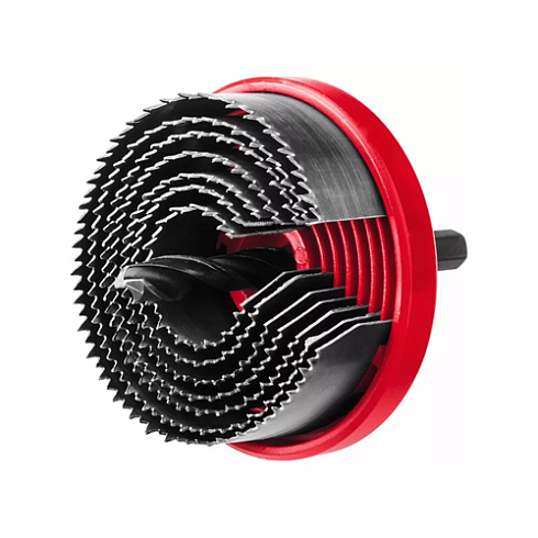 Пила сегментная ЗУБР наборная по дереву высота 18мм d26-63  (29593-Н7-18)