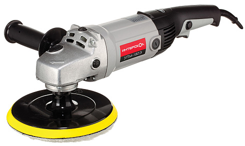 Полировальная угловая машина Интерскол  УПМ-180/1300Э 