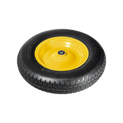 Колесо д/строит. тачки бескамерное (4,00-8) подшипник D=16 мм