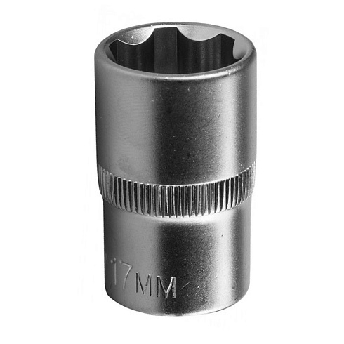 Торцовая головка 17мм (1/2), СR-V,SUPER LOCK,хромиров.покр,  ЗУБР "Мастер" (27725-17_z02)