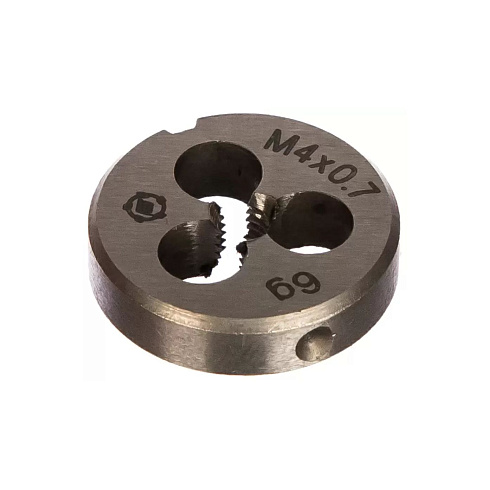 Плашка М 4 х 0,7  9 ХС ТМ* 